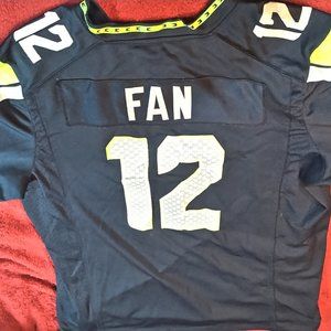 Large Nike Seahawks Fan Jersey